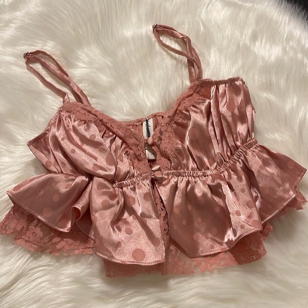 For Love & Lemons Ruffle Top - SIZE: XS
